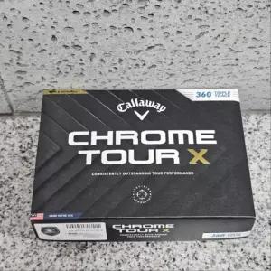 인기) 4피스) 캘러웨이 24 크롬소프트X 트리플트랙 360 화이트 골프볼