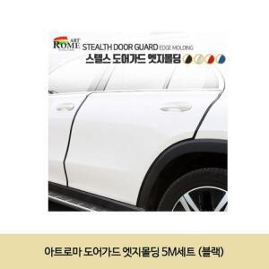 [JH255Q71_52C0]도어가드 엣지몰딩 (블랙) 5M세트
