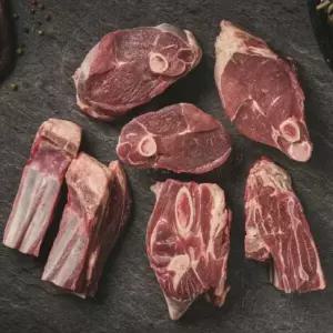 Fresh 자연방목 호주 할랄인증 호주산 염소 가정용 절단 2kg 보양식 껍질지방