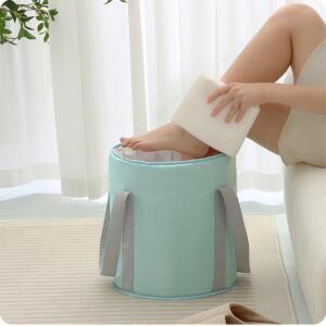 족욕바스켓 가정용 깊은 종아리 캠핑 발마사지 휴대용대야