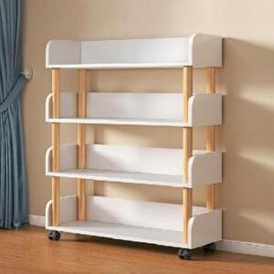 북카트 이동식 책장 선반 거실 만화책 수납 바퀴선반