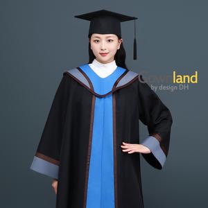 GOWN30101_BL/초중고 성인 졸업 가운/학위복/학사복/졸업식 단체복/졸업 사진/국내제작/가운랜드