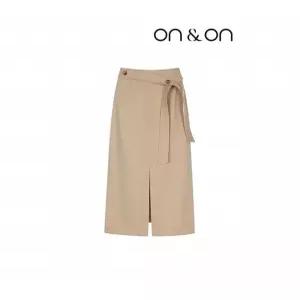 [온앤온][온앤온] 벨티드 롱 스커트(NW2MS336)