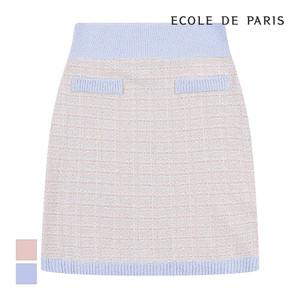 [에꼴드파리] 트위드 미니스커트_ZB25KSB078Z