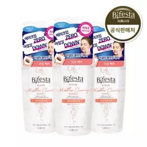 비페스타 미셀라 클렌징 클렌징 워터 센시티브 400ml 3개