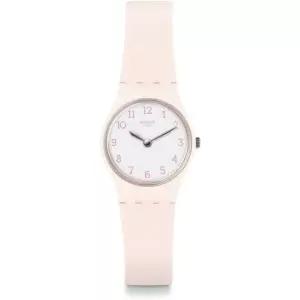 손목시계 패션 워치 패션시계 스와치 여성 캐주얼 핑크 플라스틱 쿼츠 핑크벨