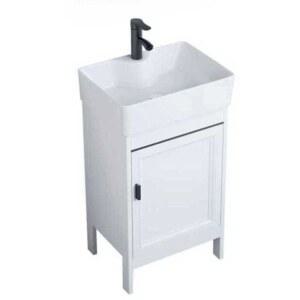 탑볼 미니 세면대 욕실 간이 세면기 소형 하부장 건식 거울장