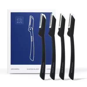 [젠툴맨]매너그루밍 맨즈헤어 폴딩 정리칼 4P