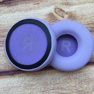 [누리SOUND]소니 호환용 WH-CH510 WH 헤드폰 스폰지 이어 패드 소프트 PU 메쉬 주름진 가죽 소재 용 교체