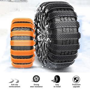 케이블타이스노우체인 자동차 스노우 체인 운전 SUV 오프로드 야외 타이어 논스립 논슬립 미끄럼 방지 단단