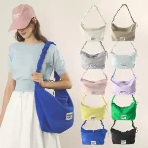 [마스마룰즈]Nylon 2way shirring hobo bag _ 10Colors