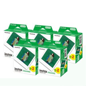 인스탁스 즉석 스퀘어필름 레트로 정사각형필름 사진 100P