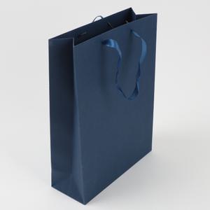 튼튼한 옷가게 선물 명품 종이가방 종이백 블루 대형