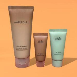 한율 부들밤 깔끔각질 모공팩 100ml+20ml+클렌징폼32g기획 (AD)