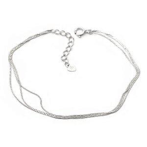 [미니아트]92.5 실버 순은 소프티 레이어드 체인 은팔찌