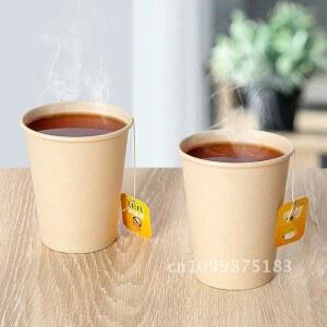 COLOR DRINKING PAPER CUPS PARTY HOT COFF SUPPLIES FOR DISPO 250ML 200PCS CUP 100 SOLID LK