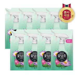 [엘지생활건강]샤프란 꽃담초 섬유탈취제 리필 320ml 연꽃 x 8개