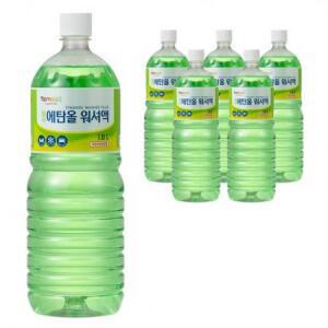 탐사 에탄올 워셔액, 1.8L, 6개 one option