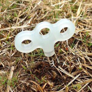 [JHQR40P0_53D4]야광 X 텐트 타프 데크팩 스크류