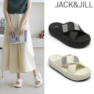 [잭앤질] 폭신스트랩 큐빅샌들(JB4348)