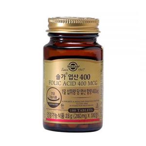 [솔가] 프리미엄 엽산 400 / 100정 (100일분)