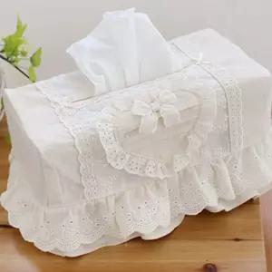 광목하트 티슈커버 각티슈케이스 홈데코 화장지커버 휴지커버