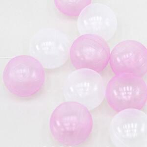 [ME9O2QPN_55]놀이용 어린이놀이 볼풀공 화이트핑크 100개