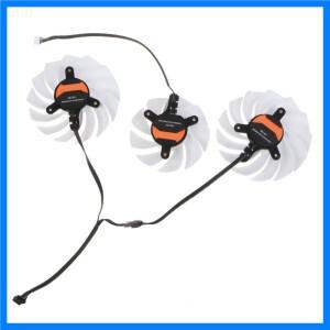 y2gd 3pcs 4pin 화화증 rtx3060 3080 3070 3060Ti Igame Ultra-OC White 용 냉각기 팬