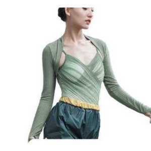 발레 워머 니트 슈러그 가디건 커버업 연습복 요가