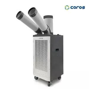 [더비티]캐로스 2구 자바라 4L 이동식에어컨 CPC-F3900G / 실외기없는 공장형 공업용 업소용 산업용 창고