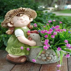 야외 정원 조형물 인테리어 꾸미기 테라스 소품 마당 원예 요정 화단 대형 조각 공원