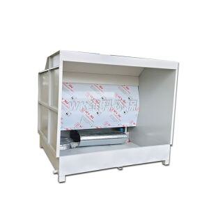 도장부스 페인트 작업대 1m 방진 브러쉬 대형 페인트룸 워터 설비