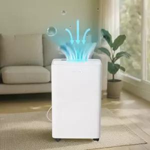 쿠잉 제습기 DHS-07W 12L 미니 원룸 화장실 가정용 소형 드레스룸 옷장 습기제거