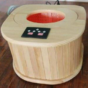 건식 원적외선족욕기 건식좌욕기 훈증 지압 단일상품 찜질기 일정한 겸용 접이식 좌식 나무