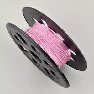 비즈톡 [Y1-24-06]인견매듭실 1mm 연핑크(LightPink) 전통매듭끈 꼰세사끈 묵주 염주팔찌용