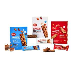 포스트 단백질바 3종세트 휴대용 간편 식사대용 간식