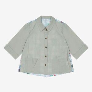 [갤러리아] [SI]7부 체크패턴 배색 셔츠(SHK2535EBB)