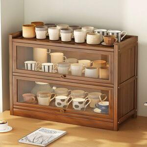 커피장 수납 선반 장식장 컵 컵진열장 주방 카페 전시장