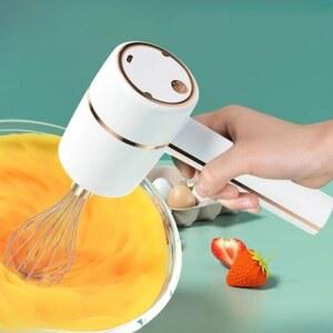 머랭기 무선 전동 핸드믹서 기어 패키지 믹서 검은색 단일 스탠다드 핸드 계란 휘핑기