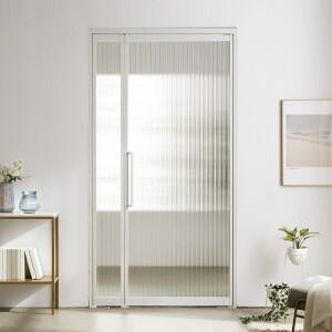 모루 유리 반자동 중문 (180도 양방향개폐 W1200~1400)