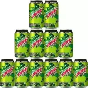 롯데 마운틴듀 제로슈거 355mlx24캔