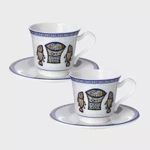 한국도자기 오병이어 커피잔 세트 2(4)p (2인조)