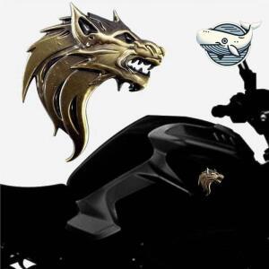 [LFOR7W30_56]엠블럼 헬멧 해병대용품 장식 메탈 늑대