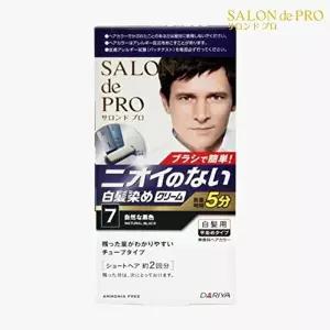 일본 살롱드프로 무향료 간편한 셀프 세치 커버 뿌리 머리염색 흰머리 새치 염색약 남성 1개