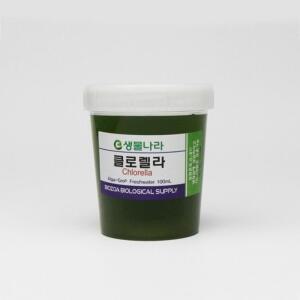 학교 연구기관 과학실험 단세포성녹조류 클로렐라 Living 100ML 재밌는 DIY