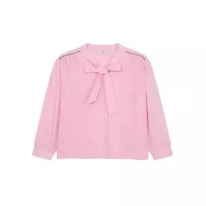 [르샵][르샵(LeShop)] 배색 타이 블라우스 (택가격 89000원)