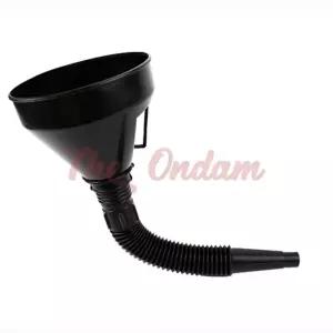 더 온담 휴대용 주유 자바라 깔대기 디젤엔진오일펌프 대형차엔진오일깔대기