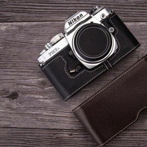 FM3A 케이스 필름 카메라 하프 FM2N 가죽 FM 가방 FE2 소가죽 레더 FE