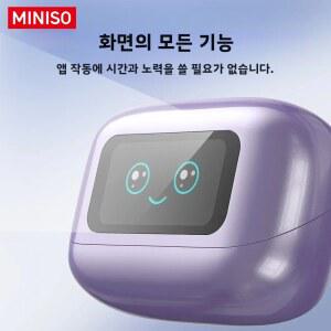 NISO MS199 이어폰 Bluetooth V6 AI 번역기 OWS 이어 클립 마이크 LCD 터치 스크린이있는 Longlife 무선