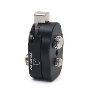 3/8 나사 M3 도웰 핀 미니 필드 모니터 퀵 릴리스 플레이트, LCD 매직 암 카메라 캠코더 리그